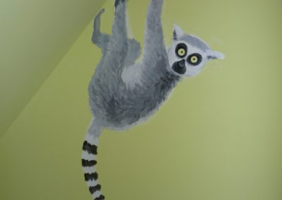 malby na stěny - lemur